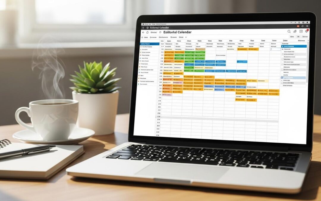Comment créer un calendrier éditorial efficace pour une PME ?