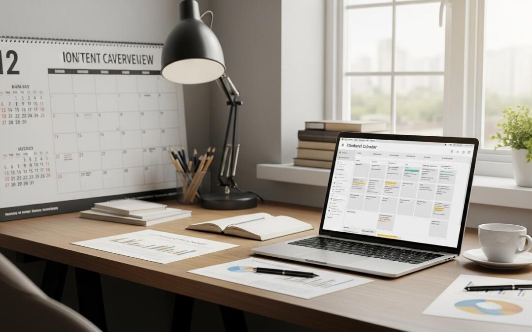 Comment planifier votre production de contenu sur 12 mois sans vous épuiser