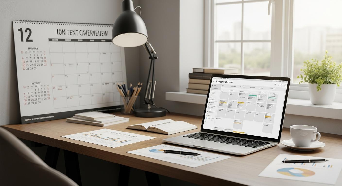 Comment planifier votre production de contenu sur 12 mois sans vous épuiser