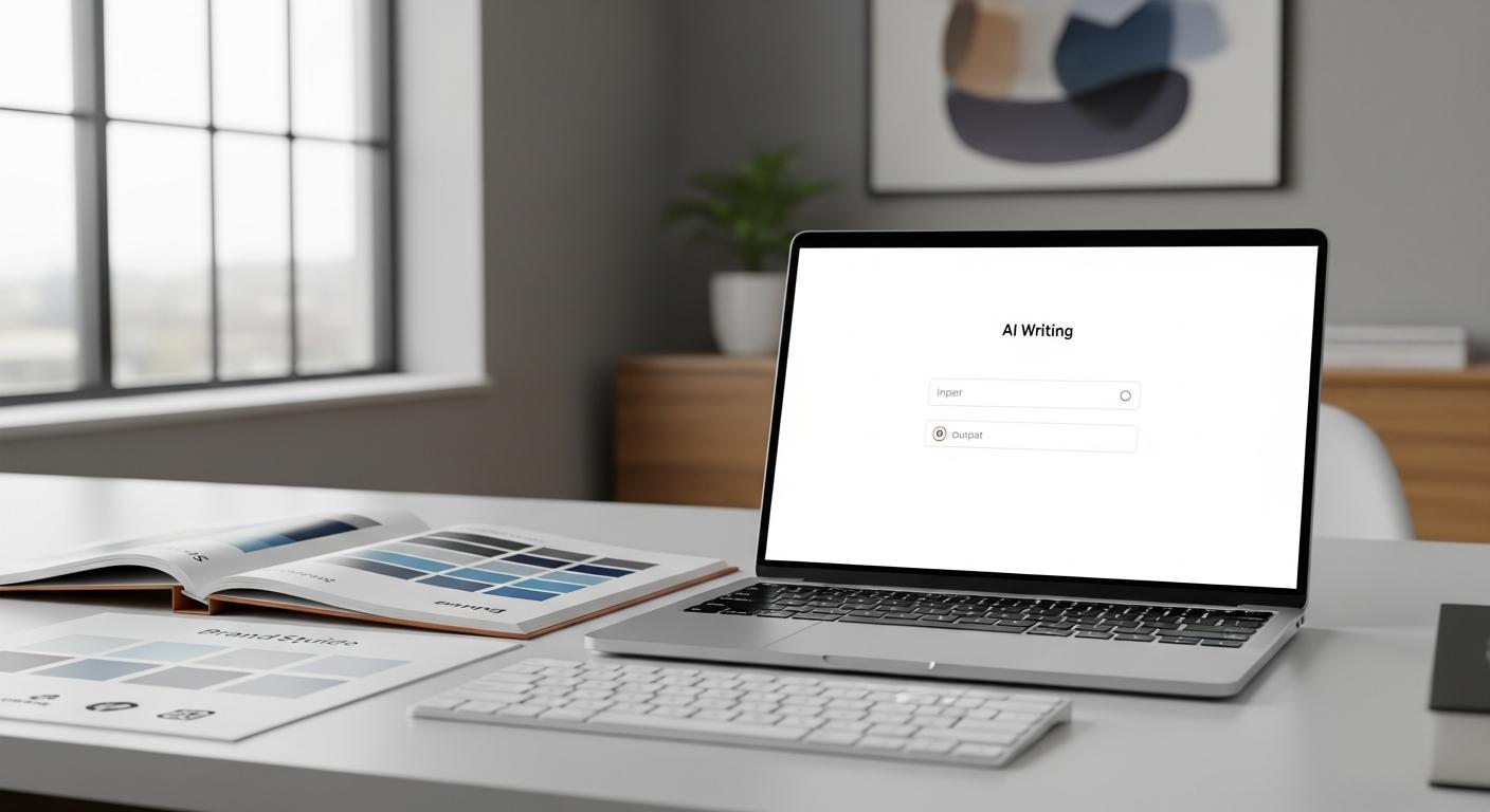 Comment entraîner une IA à écrire exactement comme votre marque en quelques étapes